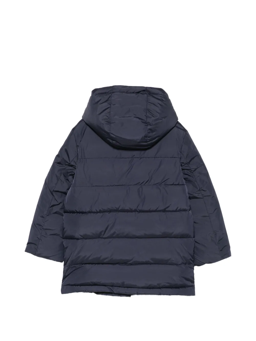 LALALU hooded padded jacket Blauw