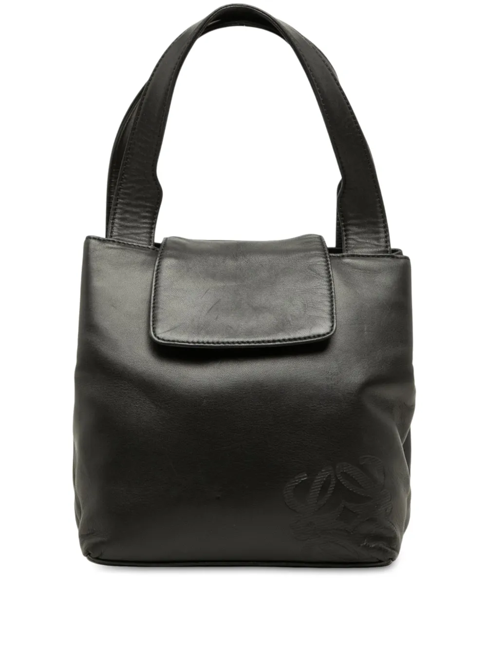 Loewe Pre-Owned sac à main Anagram en cuir Nappa (XXe siècle) - Noir Loewe Pre-Owned sac à main Anagram en cuir Nappa (XXe siècle) - Noir