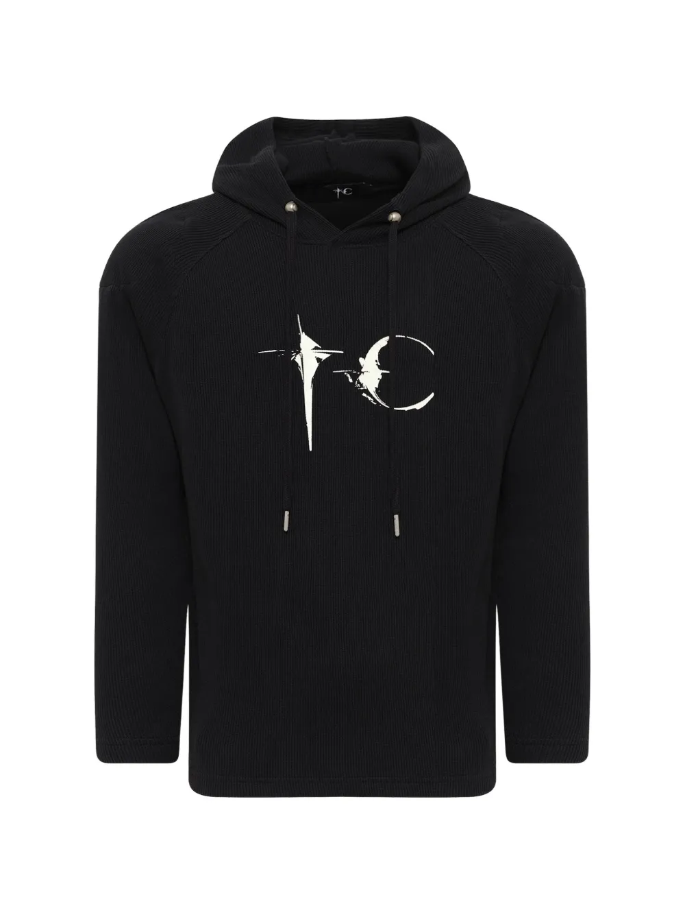 THUG CLUB graphic-print hoodie - Schwarz