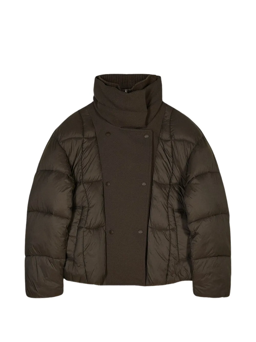 Patrizia Pepe double-breasted puffer jacket