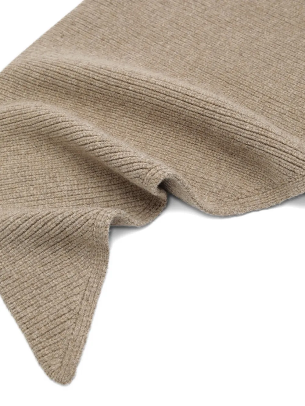 Studio Nicholson Pythagoras triangel sjaal Beige