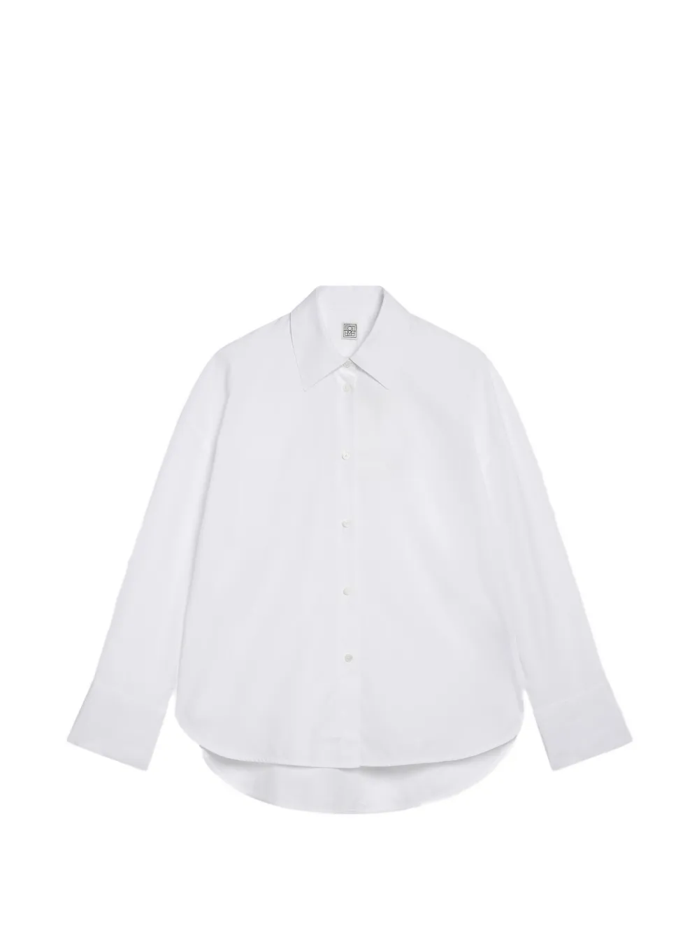 TOTEME boxy poplin shirt