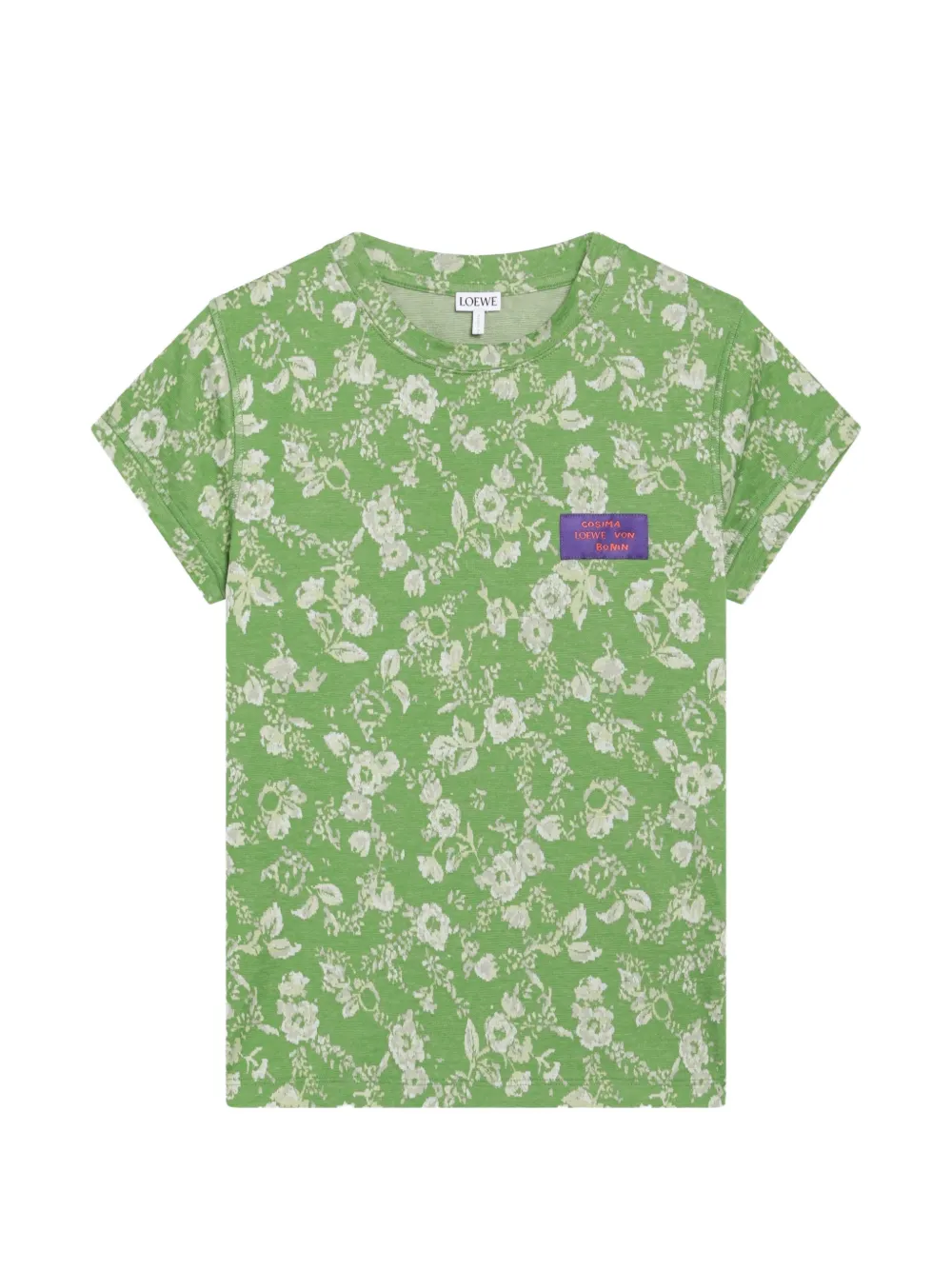 LOEWE x Cosima Von Bonin small-fit T-shirt in cotton Groen
