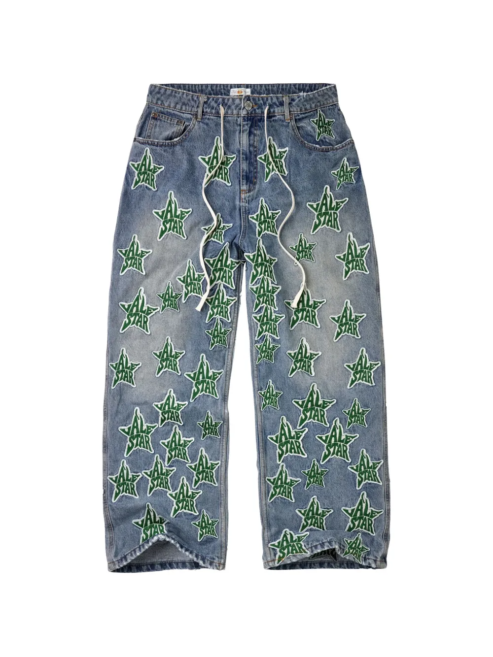 Vale All Star patch-detail jeans | blu | Image 1