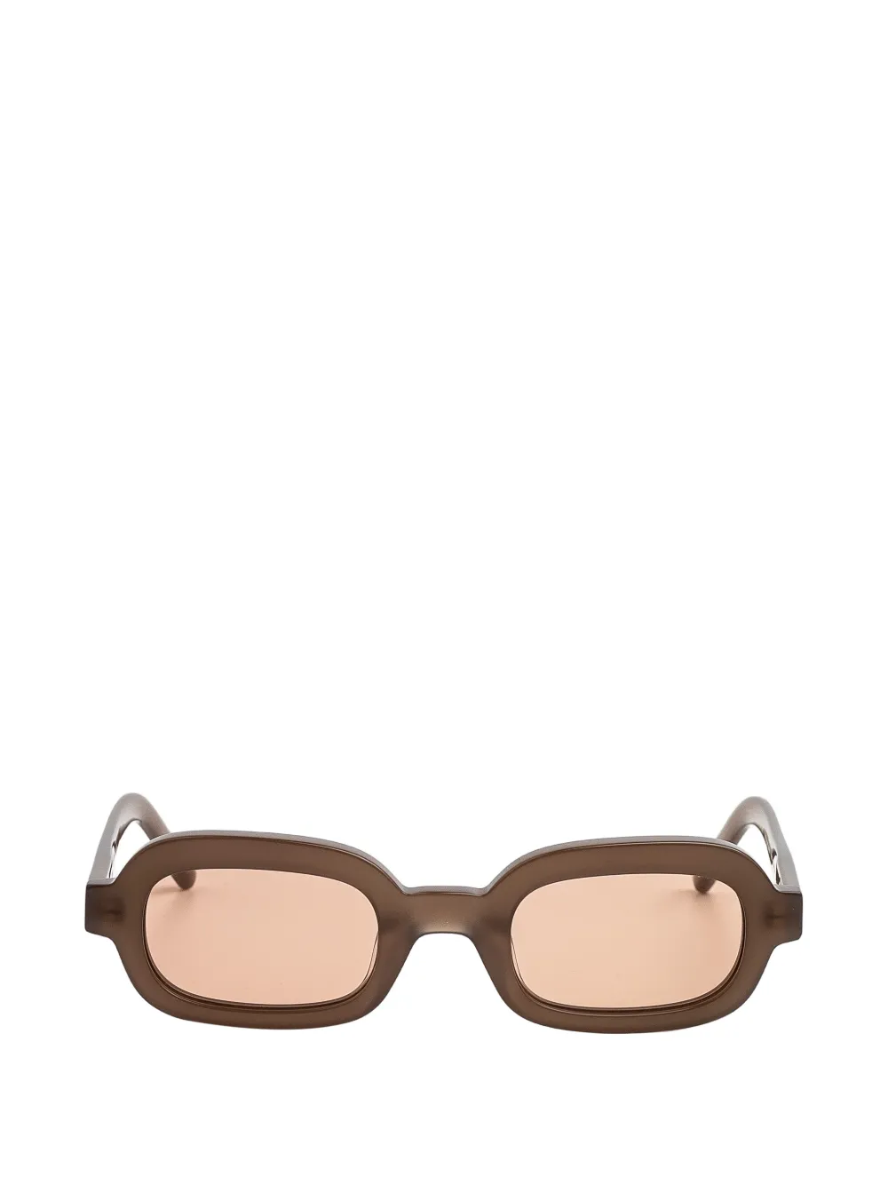 Kaleos Lilly geometric-frame sunglasses - Braun