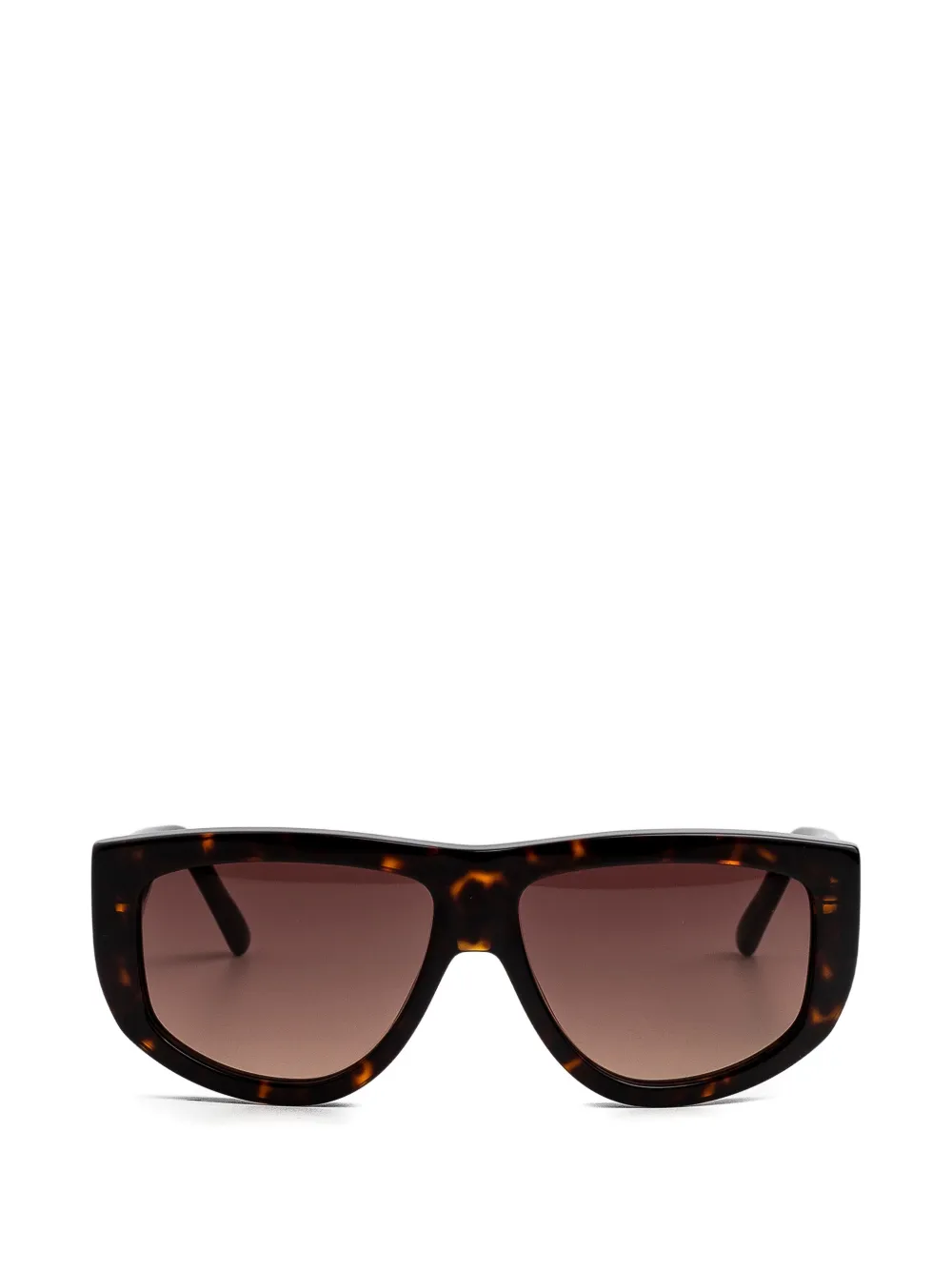 Kaleos Cicero geometric-frame sunglasses - Marrone