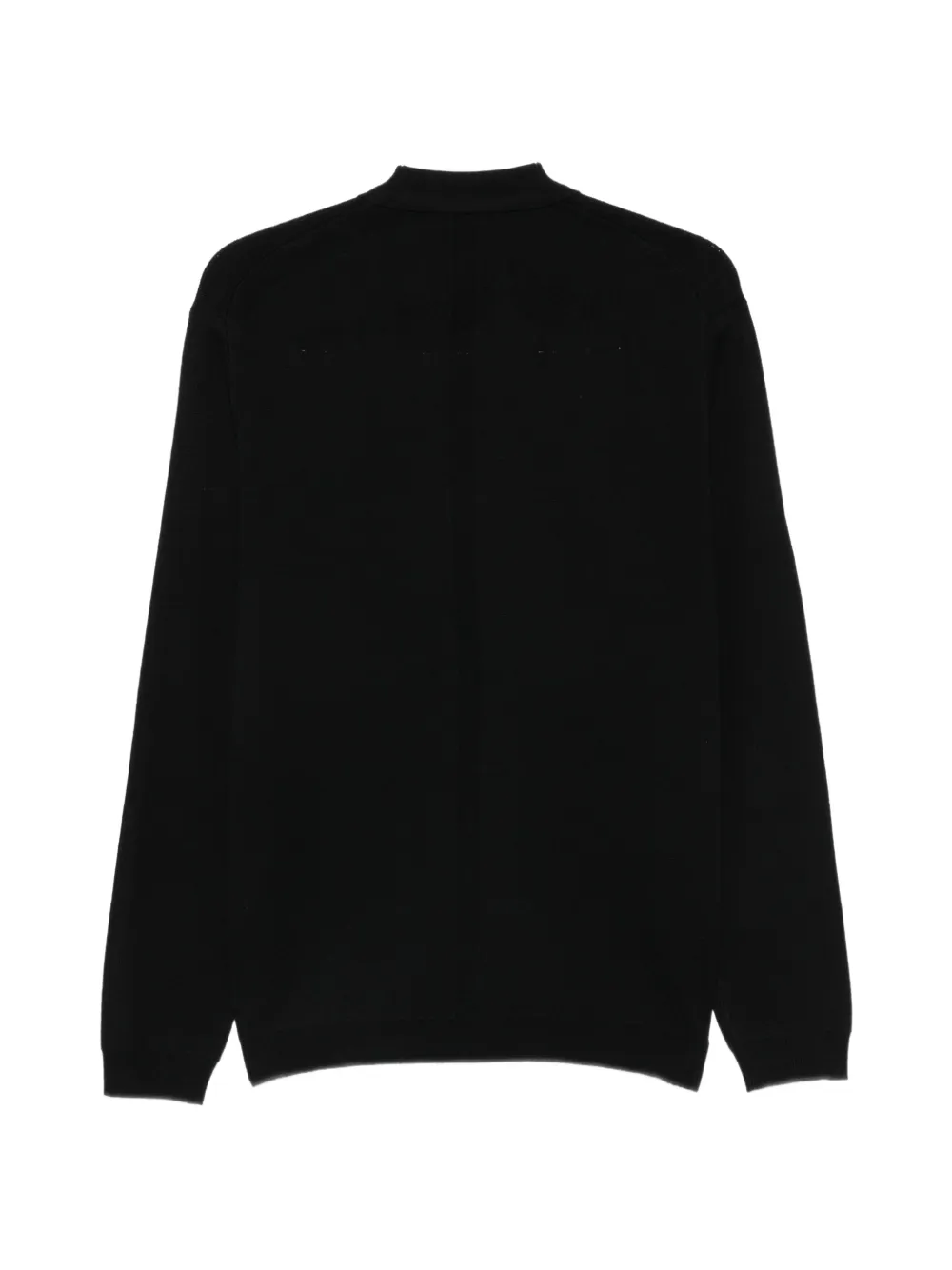 Low Brand long-sleeve polo shirt Zwart