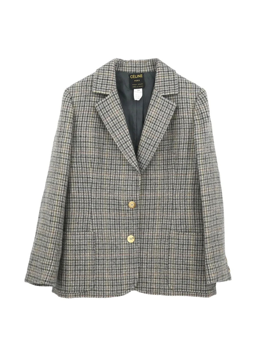 Celine Pre-Owned single-breasted jacket - Gris Celine Pre-Owned single-breasted jacket - Gris