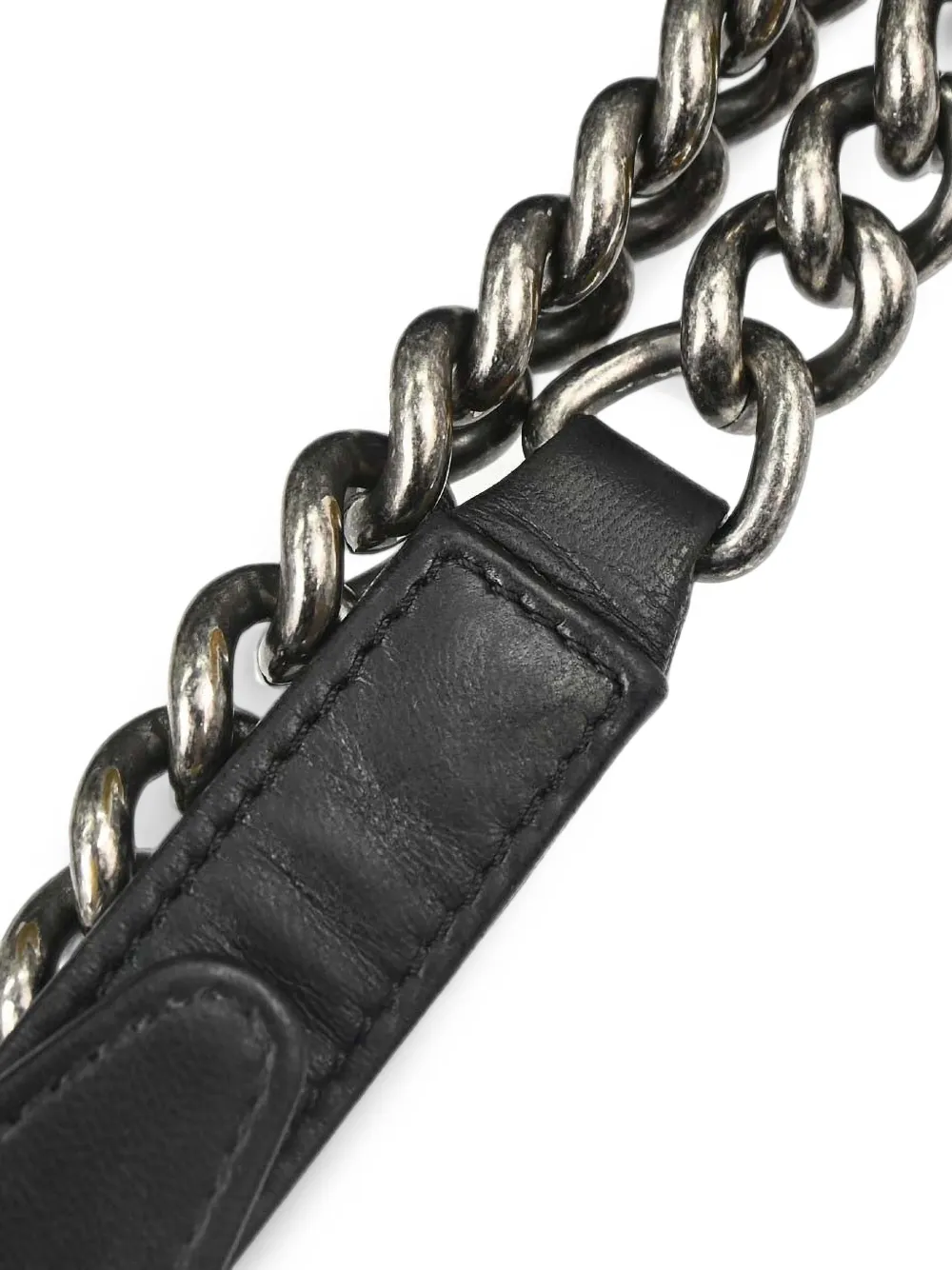 CHANEL Pre-Owned 2017 medium Boy Chanel gewatteerde schoudertas Zwart