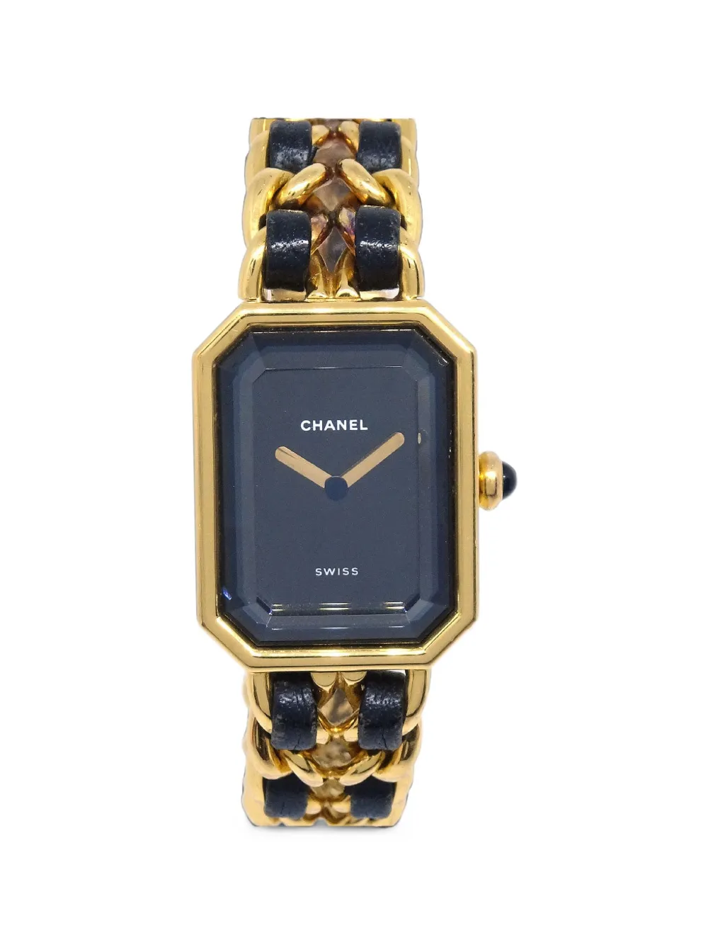 Chanel Pre-owned Premiere 20mm Watch in Black