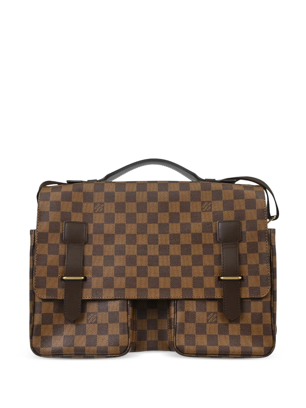 Louis Vuitton Pre-Owned Damier Broadway 2way shoulder handbag - Marrone