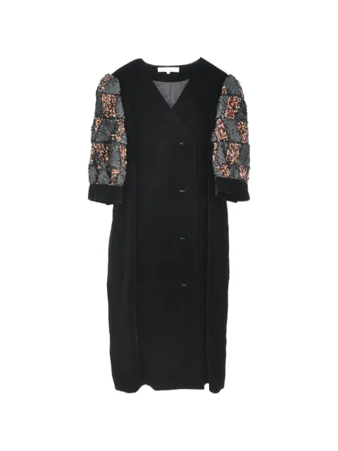 Givenchy Pre-Owned sequin-embellished ruffled-sleeve dress