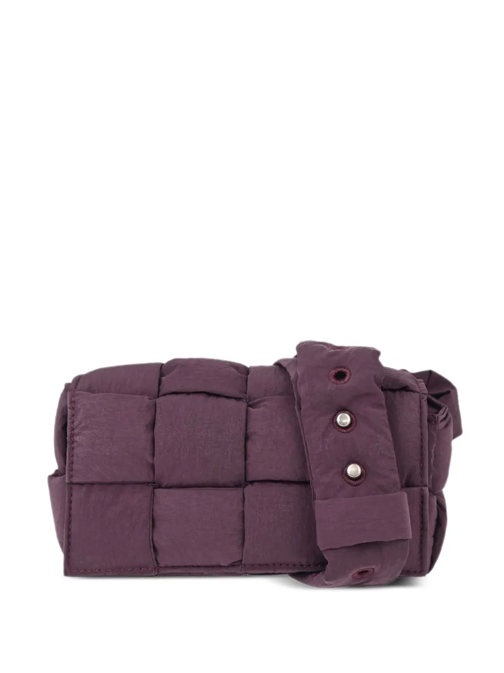 Bottega Veneta Pre-Owned Cassette Maxi Intrecciato shoulder bag - Violett