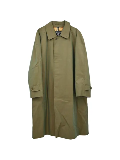 Burberry Pre-Owned concealed-fastening trench coat