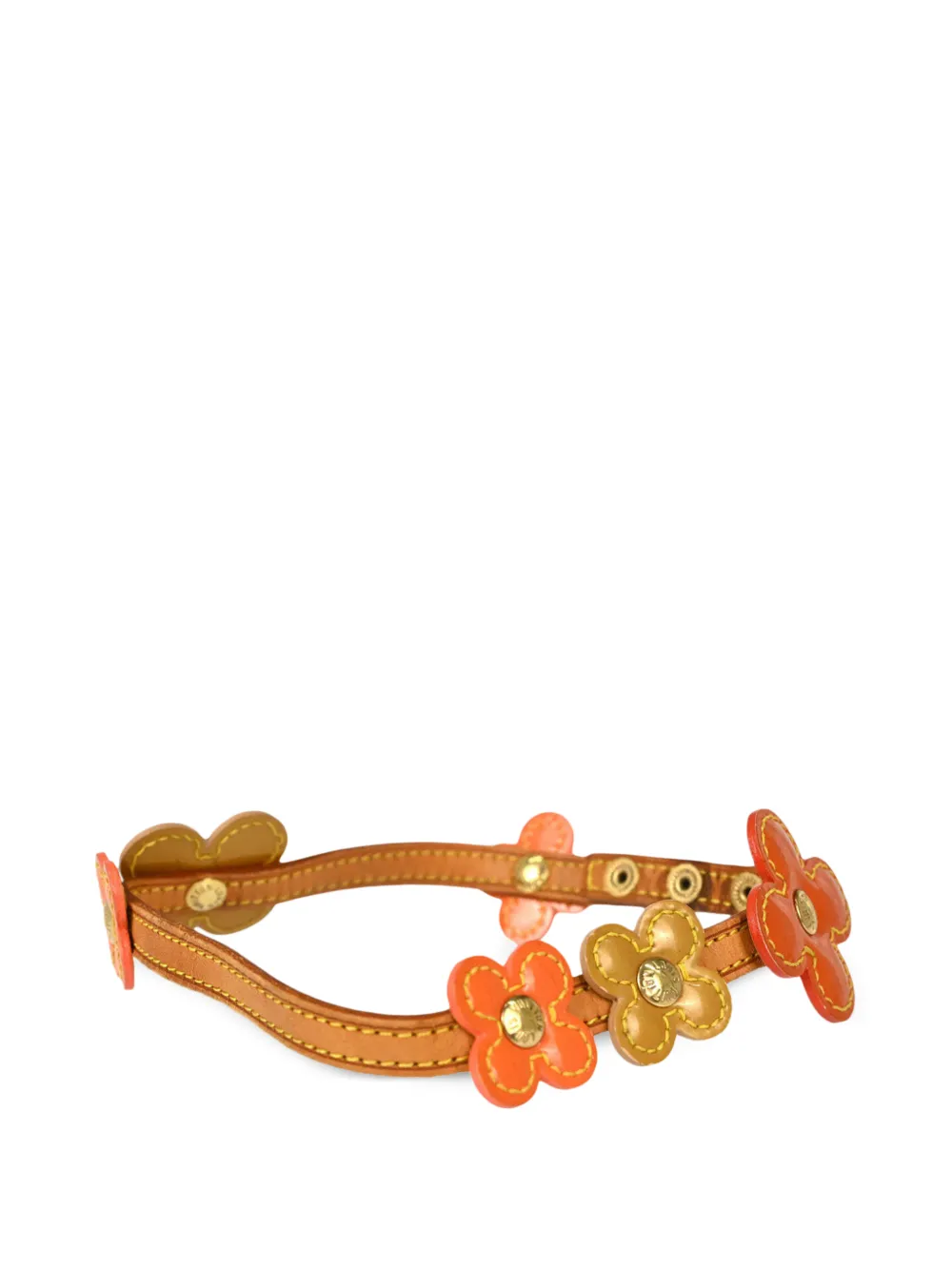 Louis Vuitton Pre-Owned Lexington Monogram Vernis choker necklace - Marrone