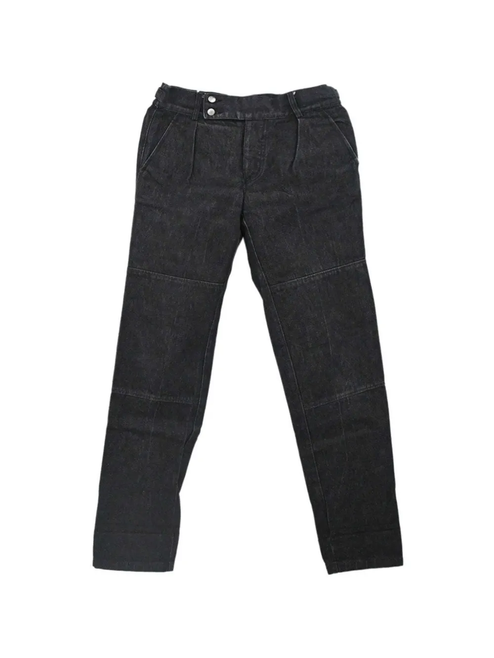 Gucci Pre-Owned buckled denim jeans - Noir Gucci Pre-Owned buckled denim jeans - Noir