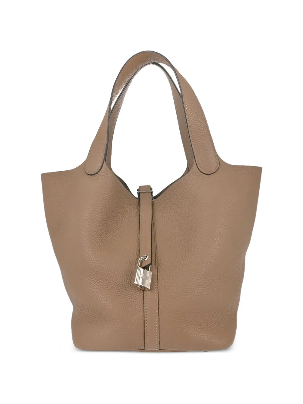 Hermès Pre-Owned 2019 MM Picotin Lock tote bag - Nude