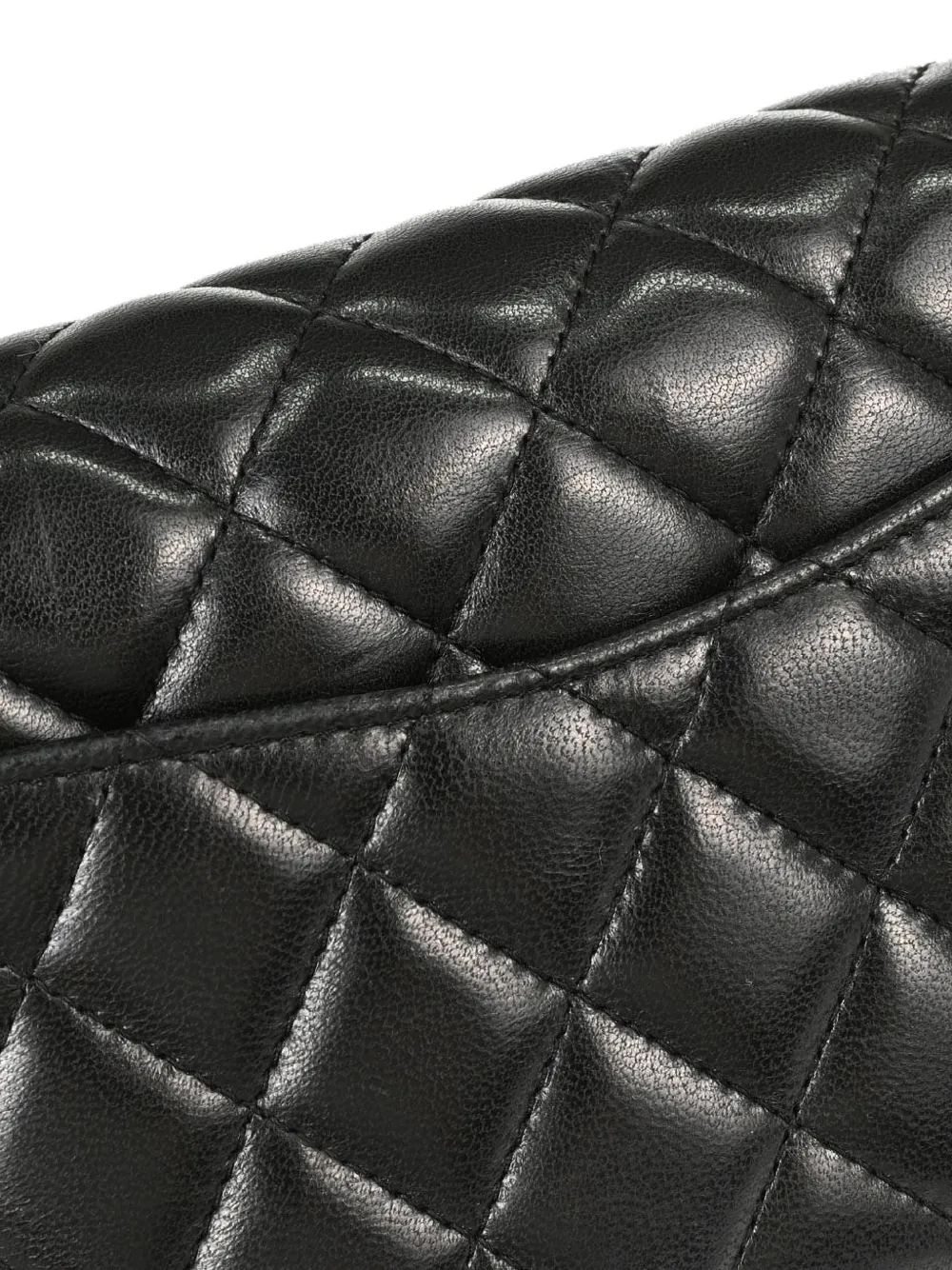 CHANEL Pre-Owned 2008-2009 East West schoudertas Zwart