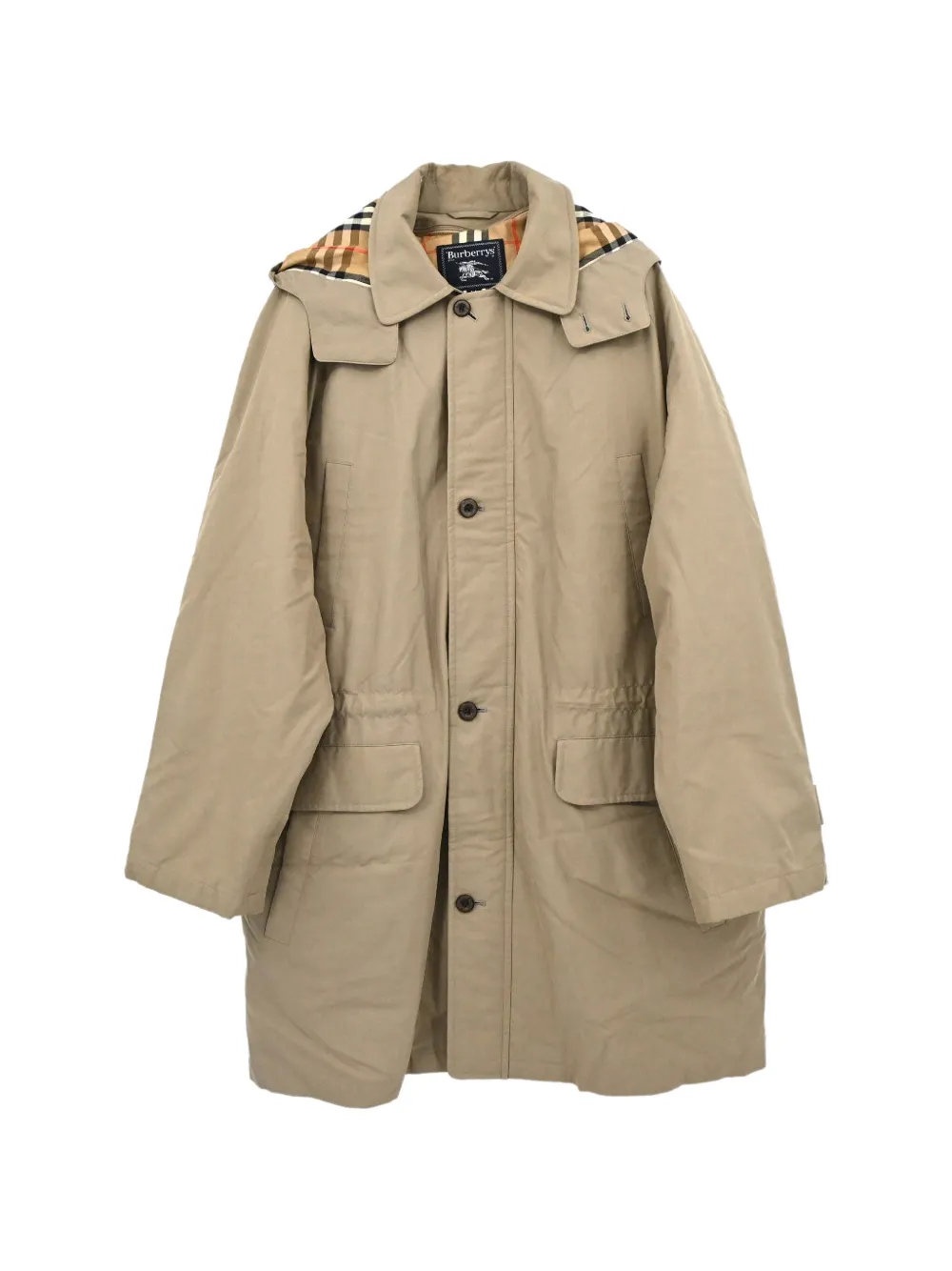 Burberry Pre-Owned hooded trench coat - Toni neutri
