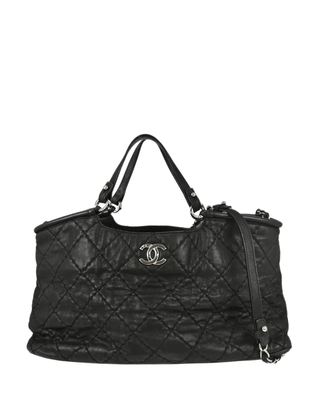 CHANEL Pre-Owned 2012 Wild Stitch tote bag - Nero
