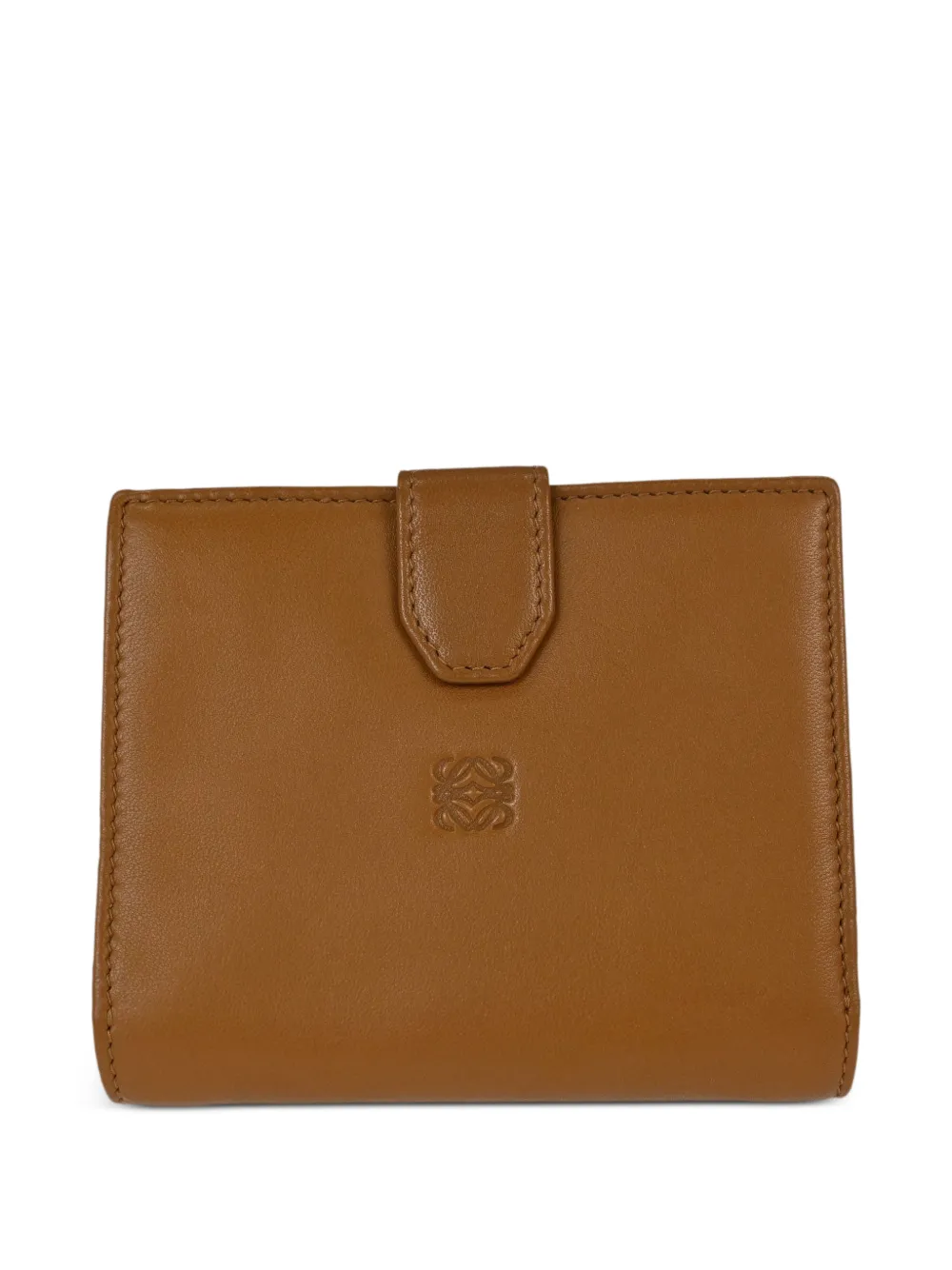 Loewe Pre-Owned Anagram bifold wallet - Braun