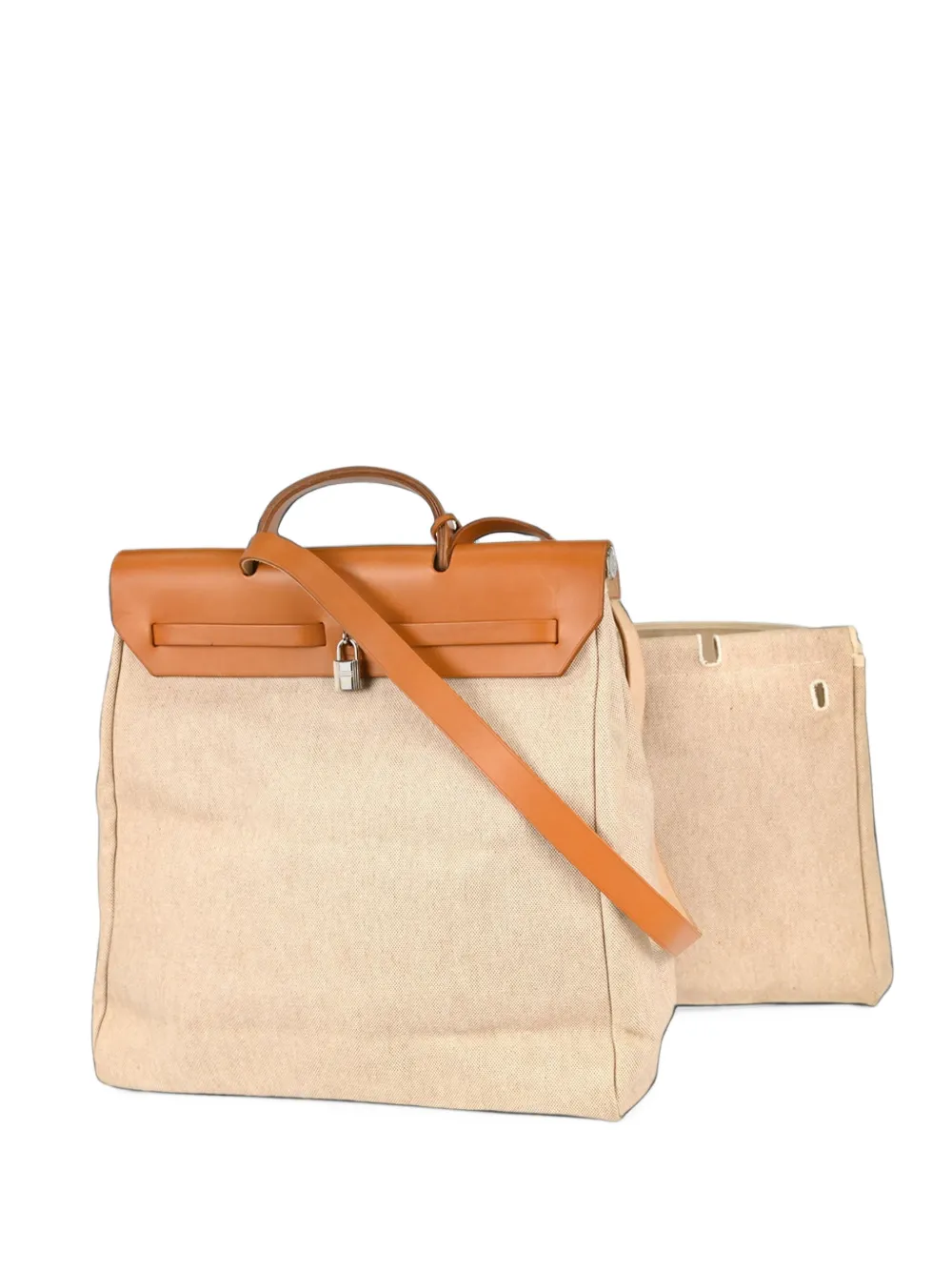 Hermès Pre-Owned 1998 MM tote bag - Tons neutres Hermès Pre-Owned 1998 MM tote bag - Tons neutres