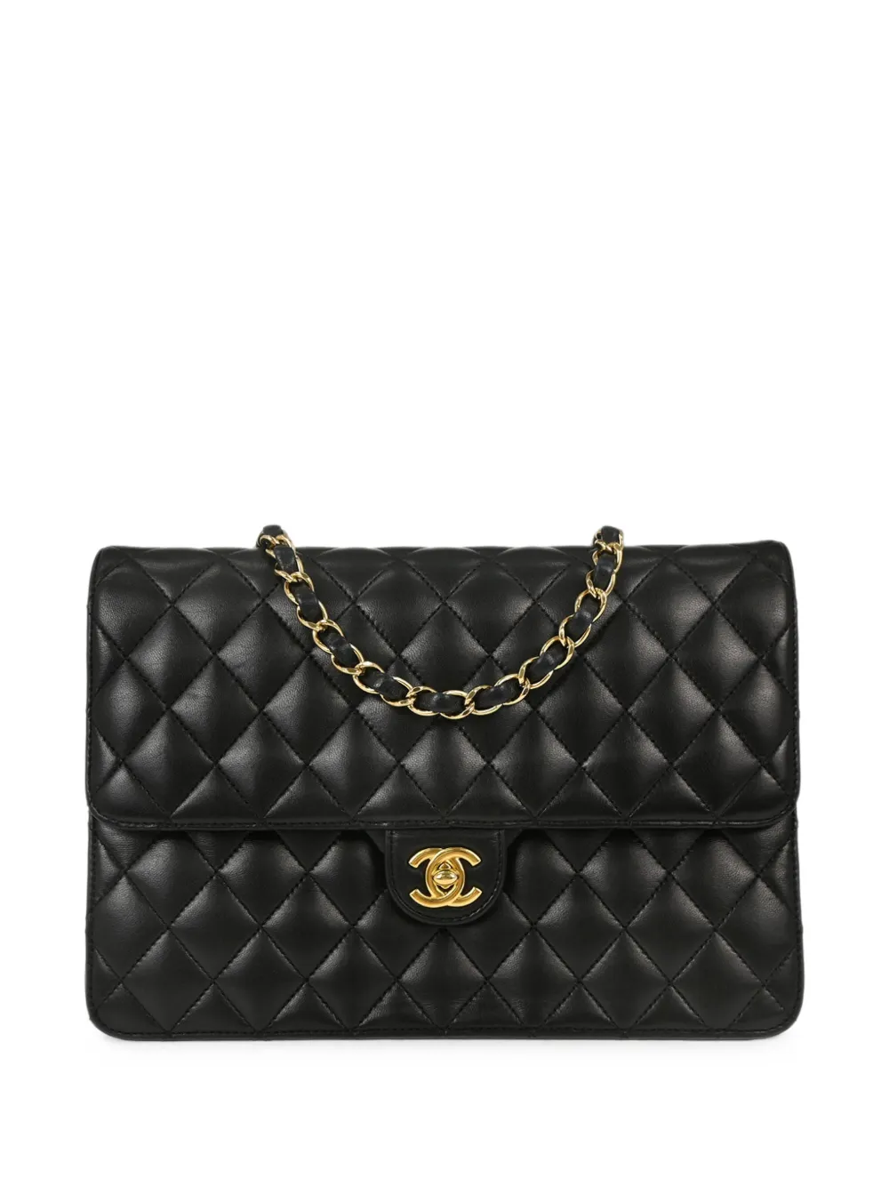 CHANEL Pre-Owned 2010-2011s medium turn-lock shoulder bag - Black