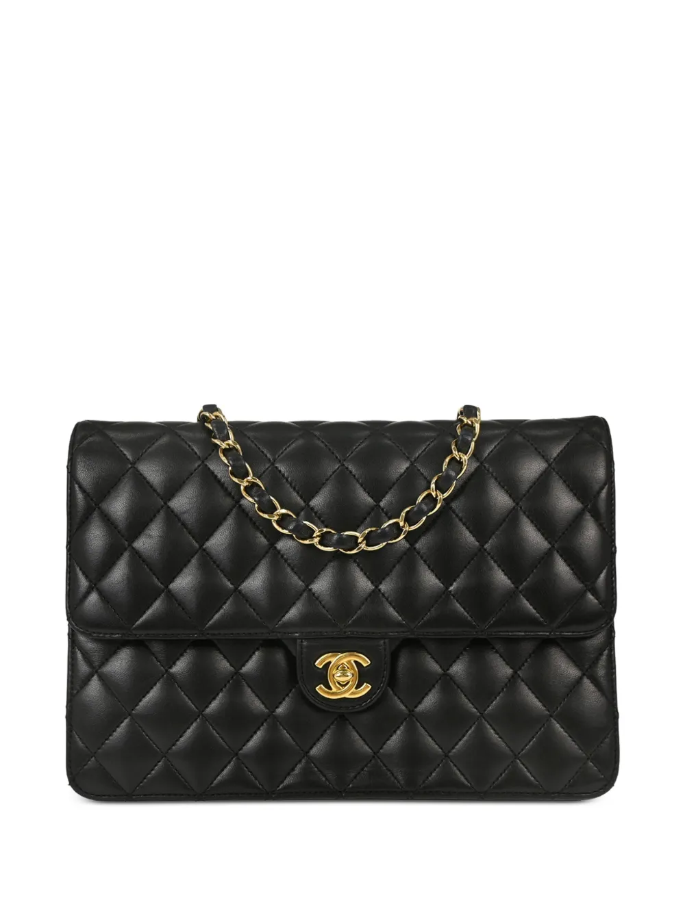CHANEL Pre-Owned 2010-2011s medium turn-lock shoulder bag - Schwarz