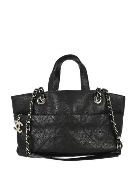 CHANEL Pre-Owned tote 2way capitonada 2014-2015