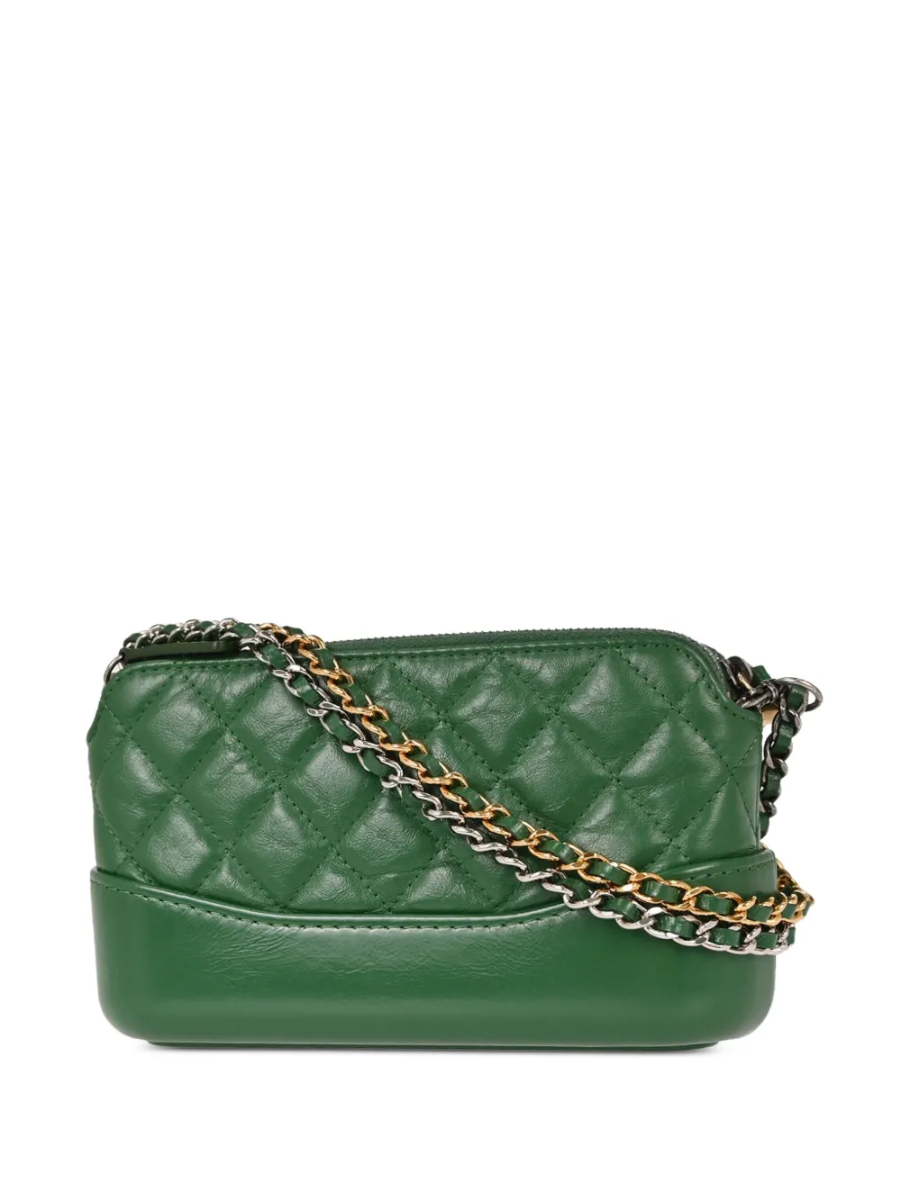 CHANEL Pre-Owned 2019 Gabrielle quilted shoulder bag - Grün
