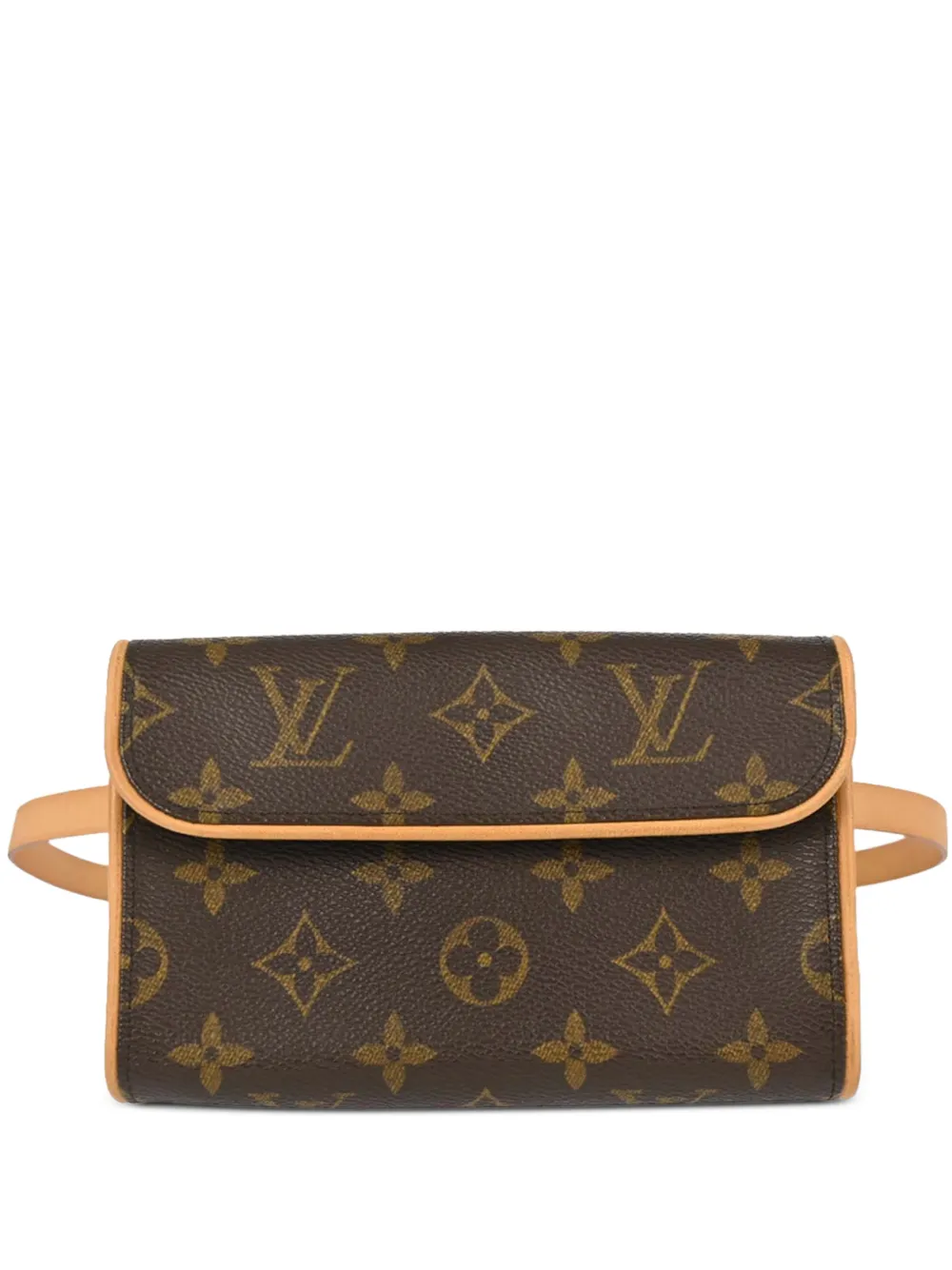 Louis Vuitton Pre-Owned 2002 Monogram Pochette Florentine belt bag - Braun