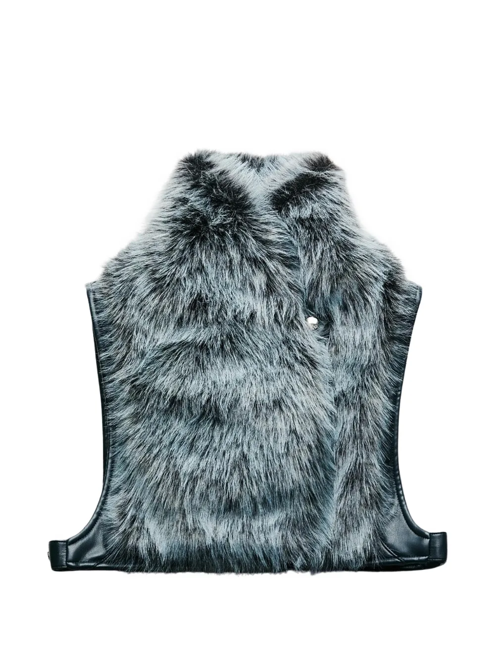 Patrizia Pepe Soft faux-fur gilet - Gris Patrizia Pepe Soft faux-fur gilet - Gris