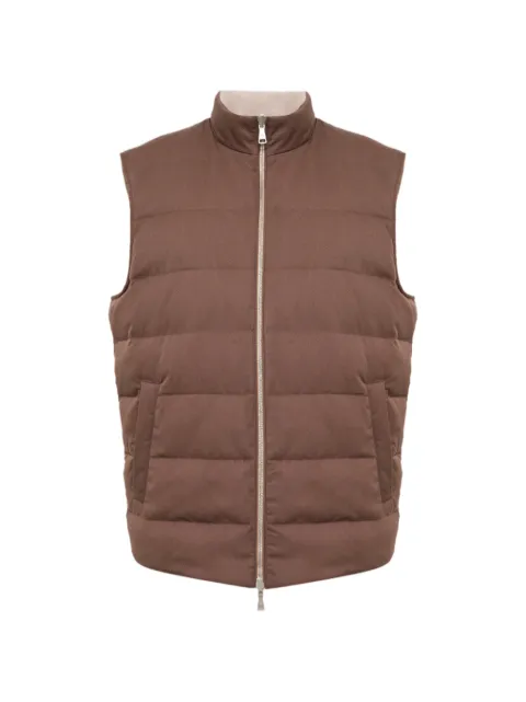 Eleventy chaleco capitonado reversible