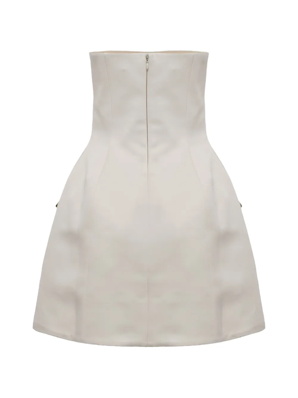Leo Lin Roselle mini-jurk met geborduurde bloemen Wit