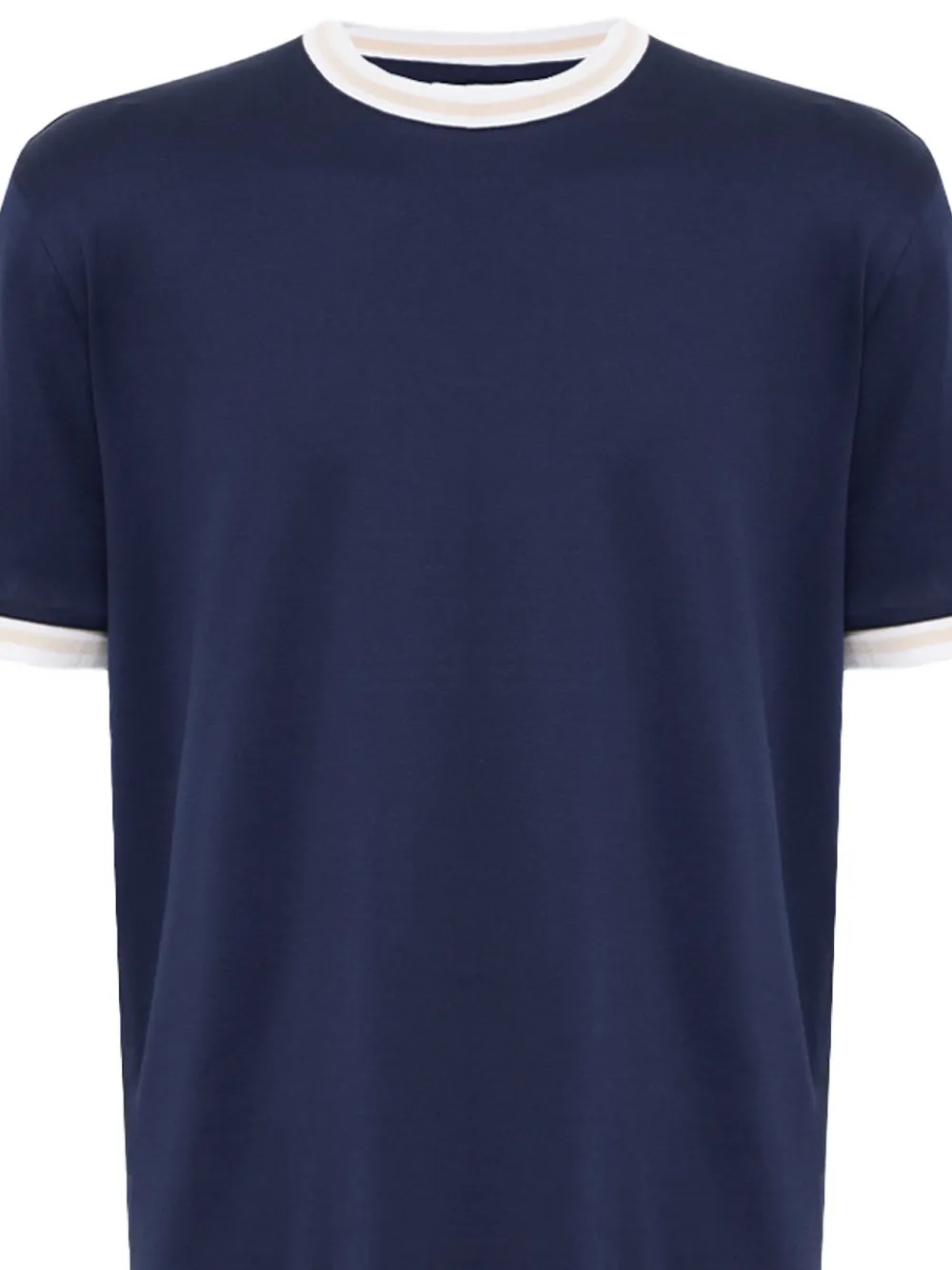Eleventy Giza T-shirt Blauw