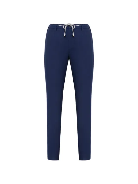 Eleventy drawstring-waistband trousers