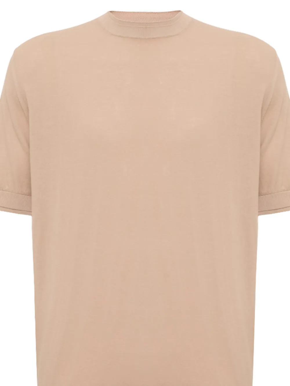 Eleventy T-shirt met ronde hals Beige