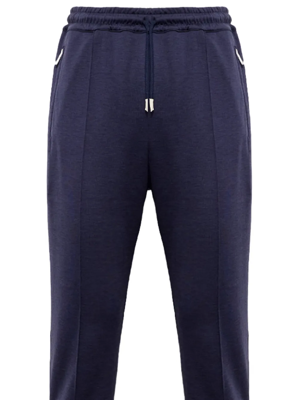 Eleventy Geplooide trainingsbroek Blauw