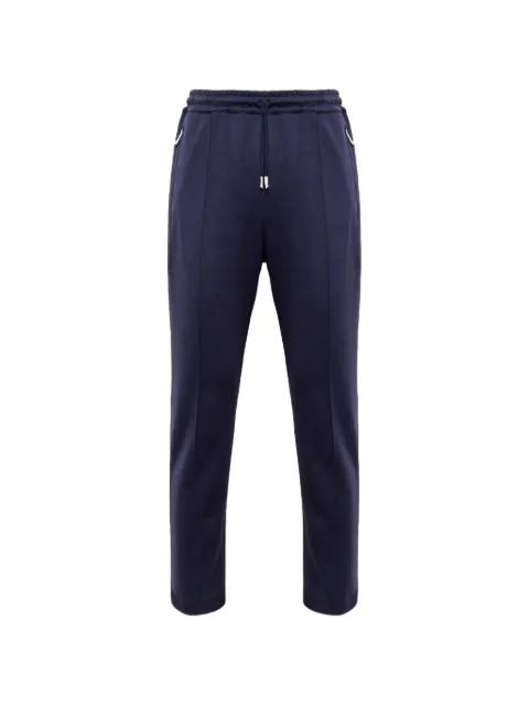 Eleventy pressed-crease track pants