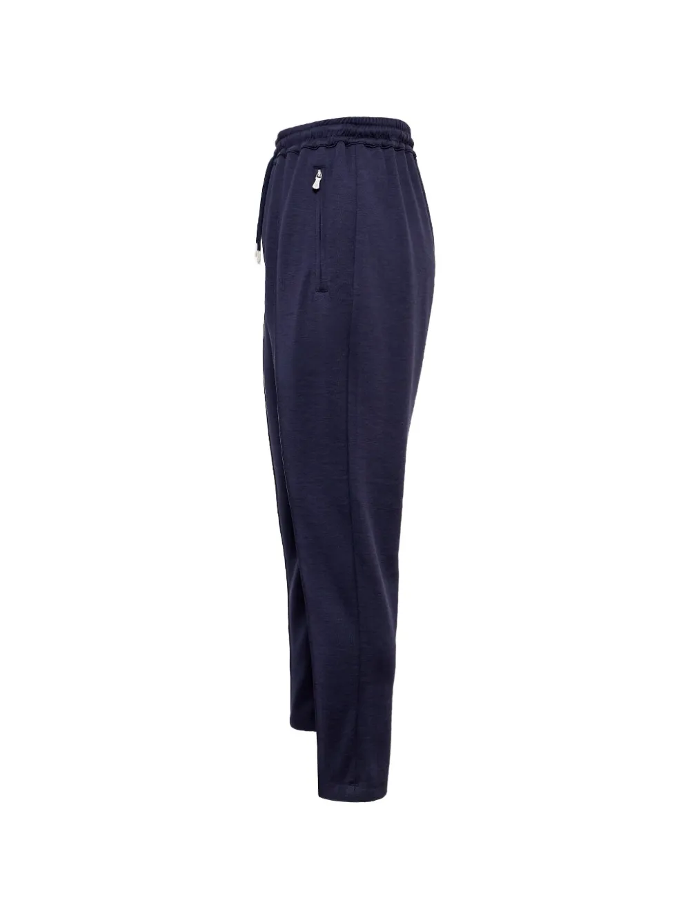 Eleventy Geplooide trainingsbroek Blauw