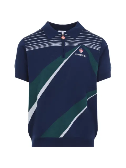 Casablanca logo-detail polo shirt