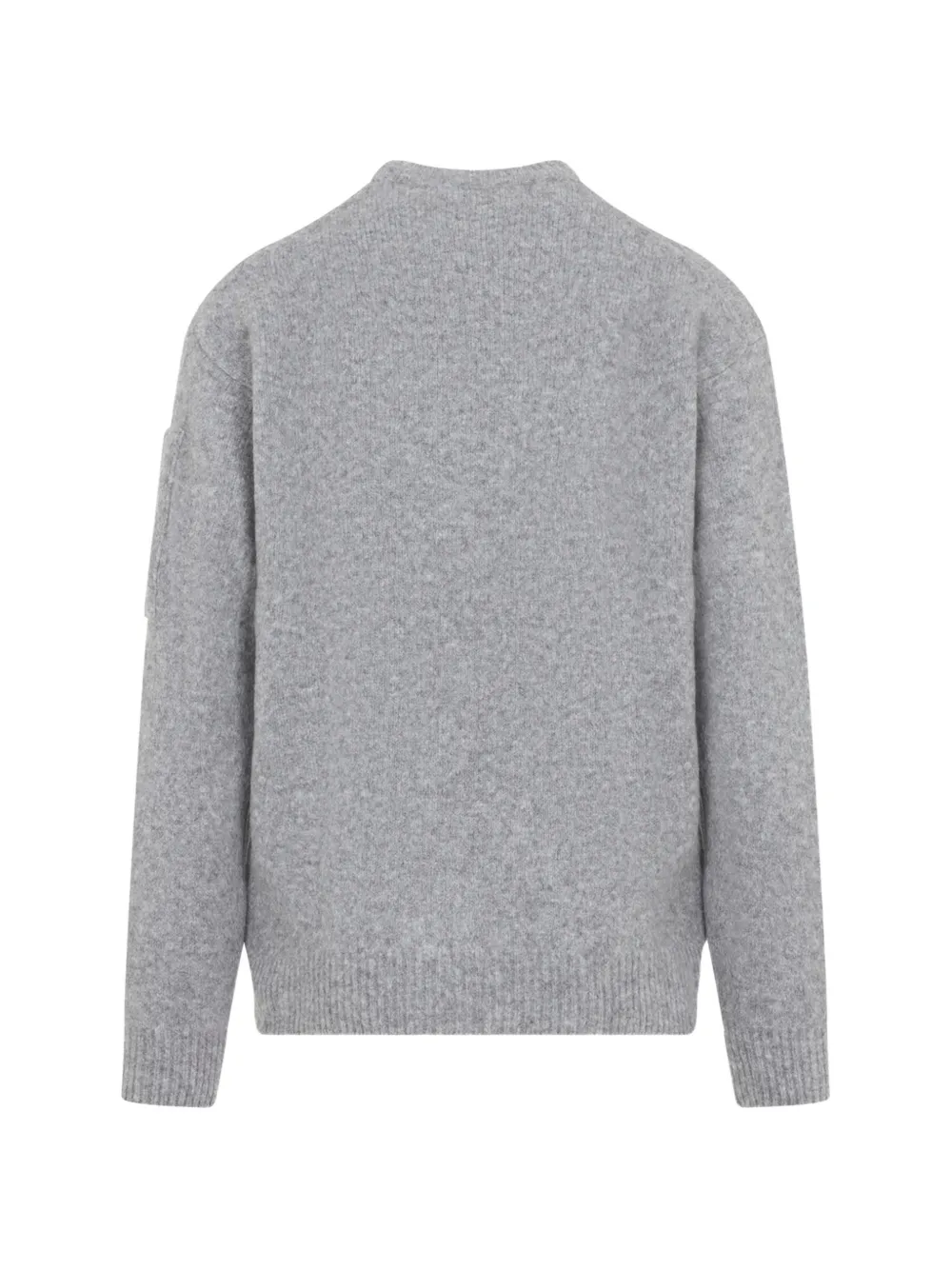 C.P. Company Lens-detail knitted sweater Grijs
