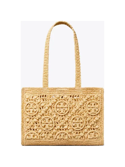 Tory Burch Bolsa tote com padronagem monogramada