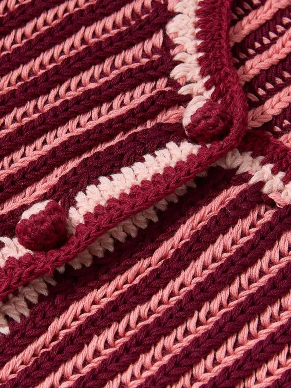 ZIMMERMANN Kids Mahon gebreid jack met streep Rood
