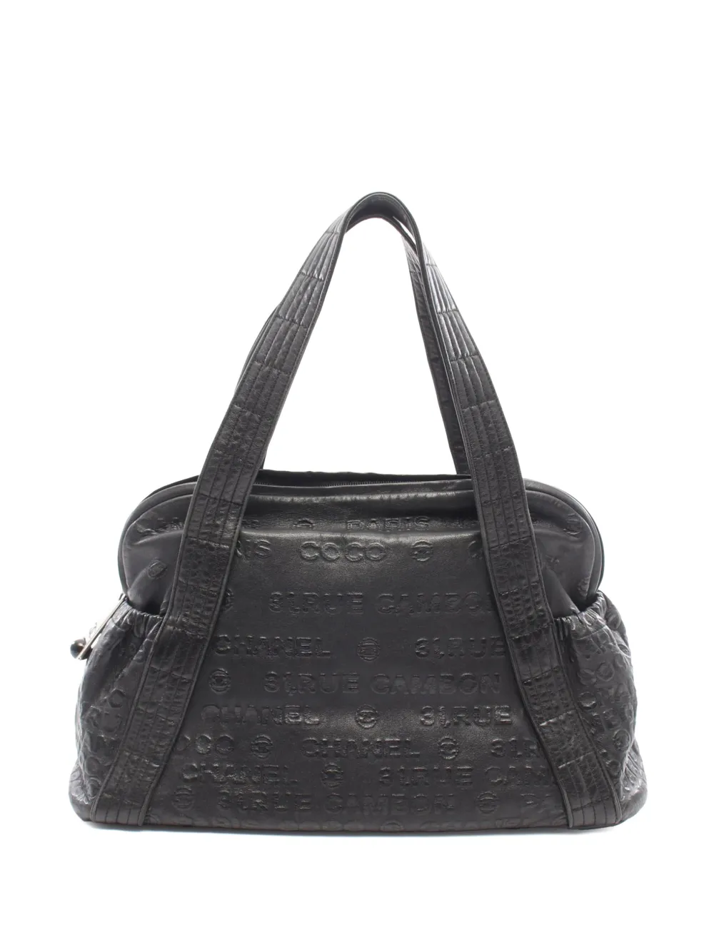 CHANEL Pre-Owned 2008-2009 Calfskin Unlimited handbag - Nero