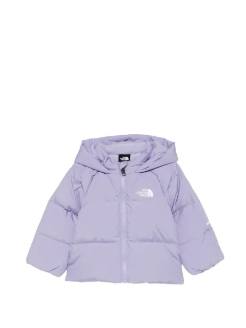 The North Face Kids quilted hooded jacket