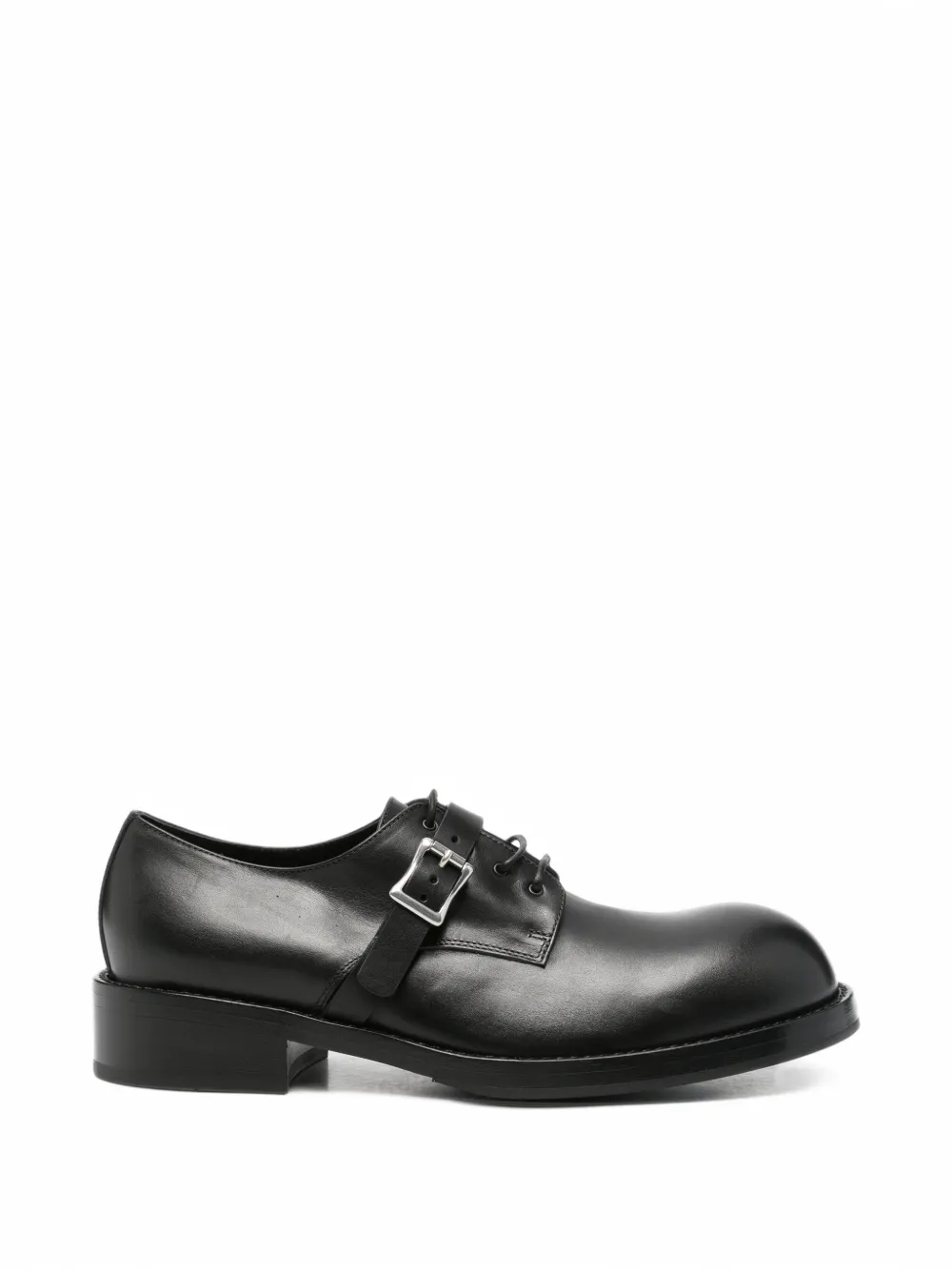 Ann Demeulemeester buckle-embellishment derby shoes - Black