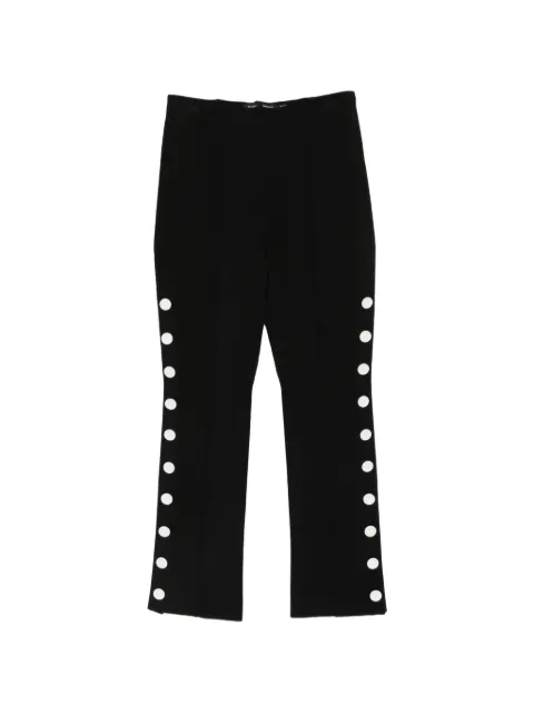 Proenza Schouler button-embellished flared trousers
