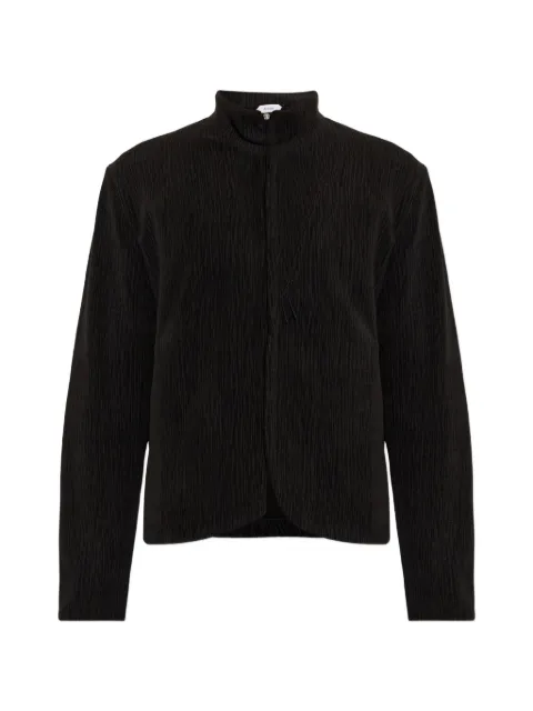 Post Archive Faction ribbed stand-collar jacket