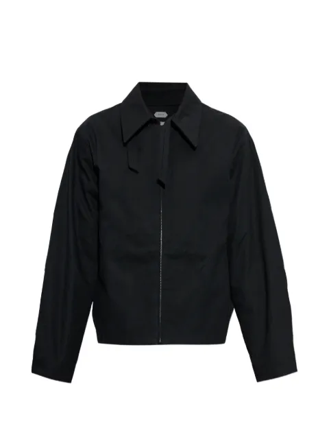 Post Archive Faction spread-collar zip-up jacket